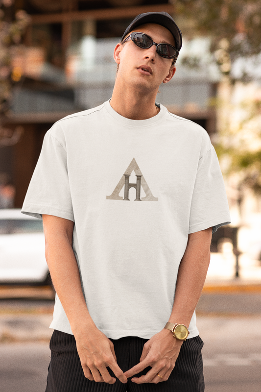 Legacy Print Oversized T-Shirt – Aesthetic History Logo