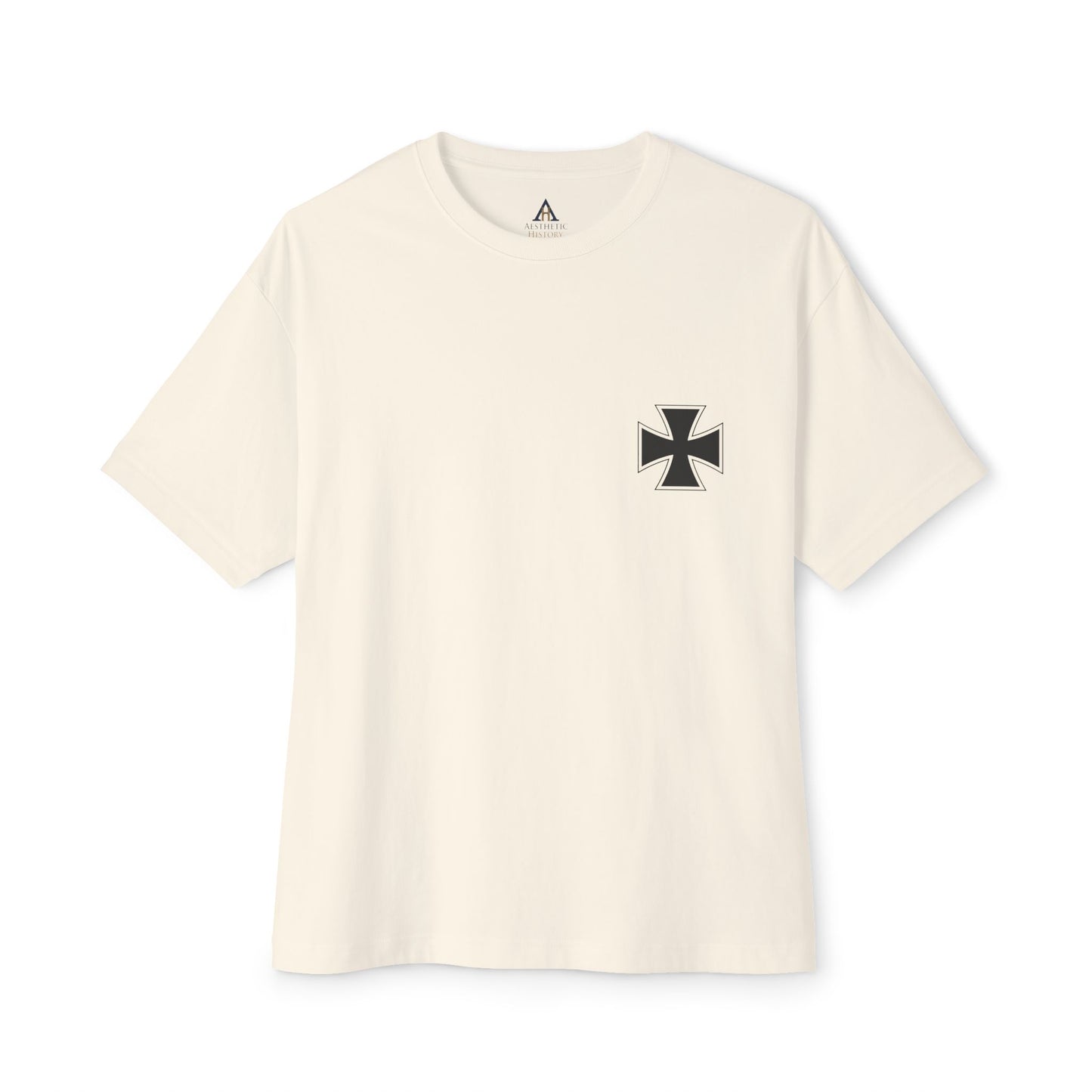 Cross Oversized T-Shirt - History is Written by the Victors