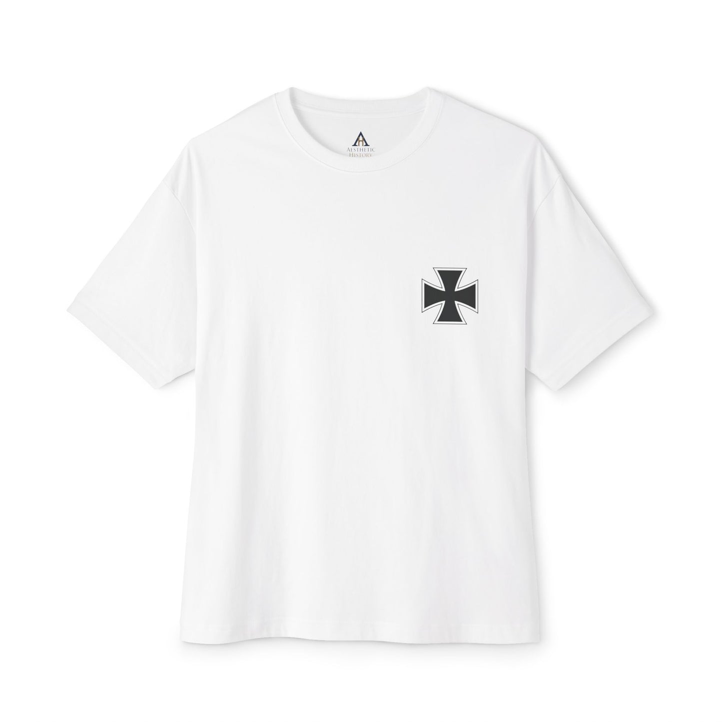 Cross Oversized T-Shirt - History is Written by the Victors