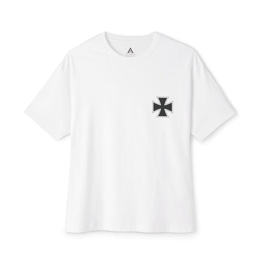Cross Oversized T-Shirt - History is Written by the Victors
