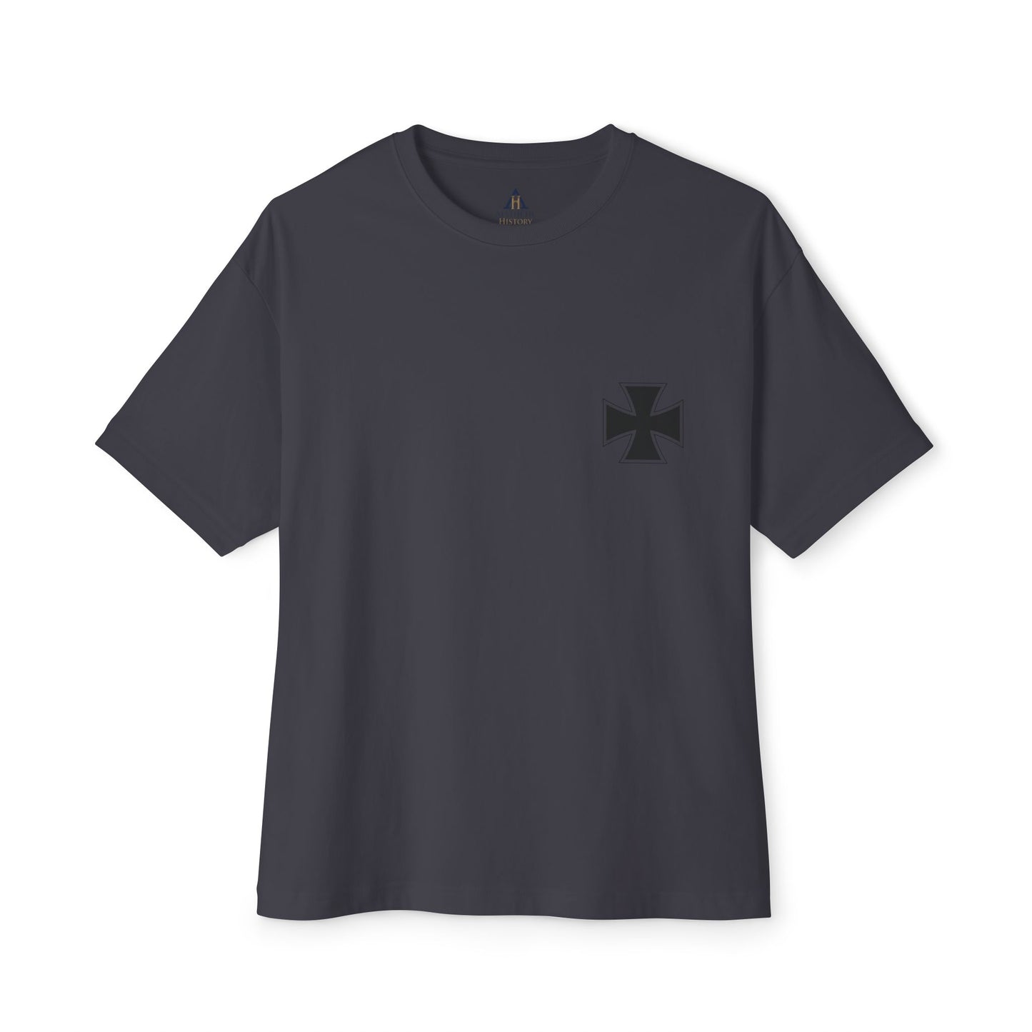 Cross Oversized T-Shirt - History is Written by the Victors